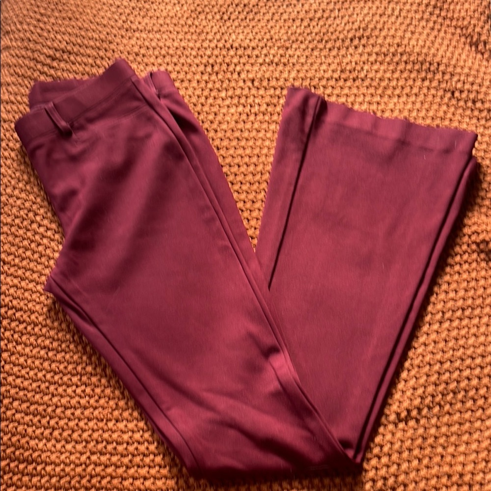 Size Small Express Deep Red stretch dress pants.